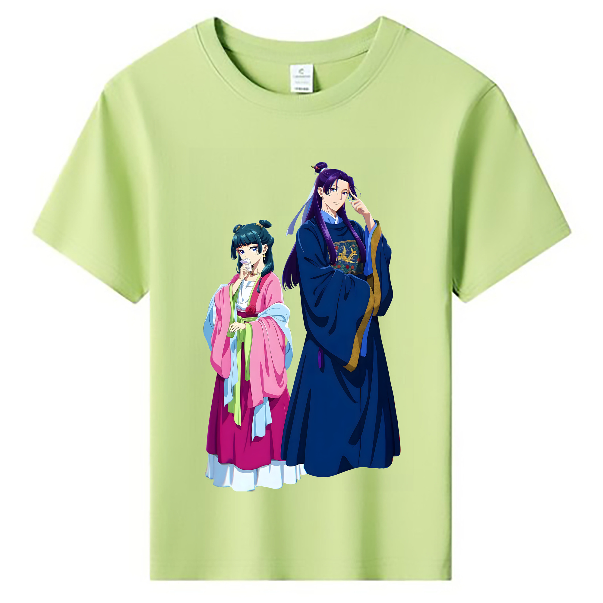 （画像用） 薬屋のひとりごと The Apothecary Diaries 綿100％キッズTシャツ（フロントプリント）